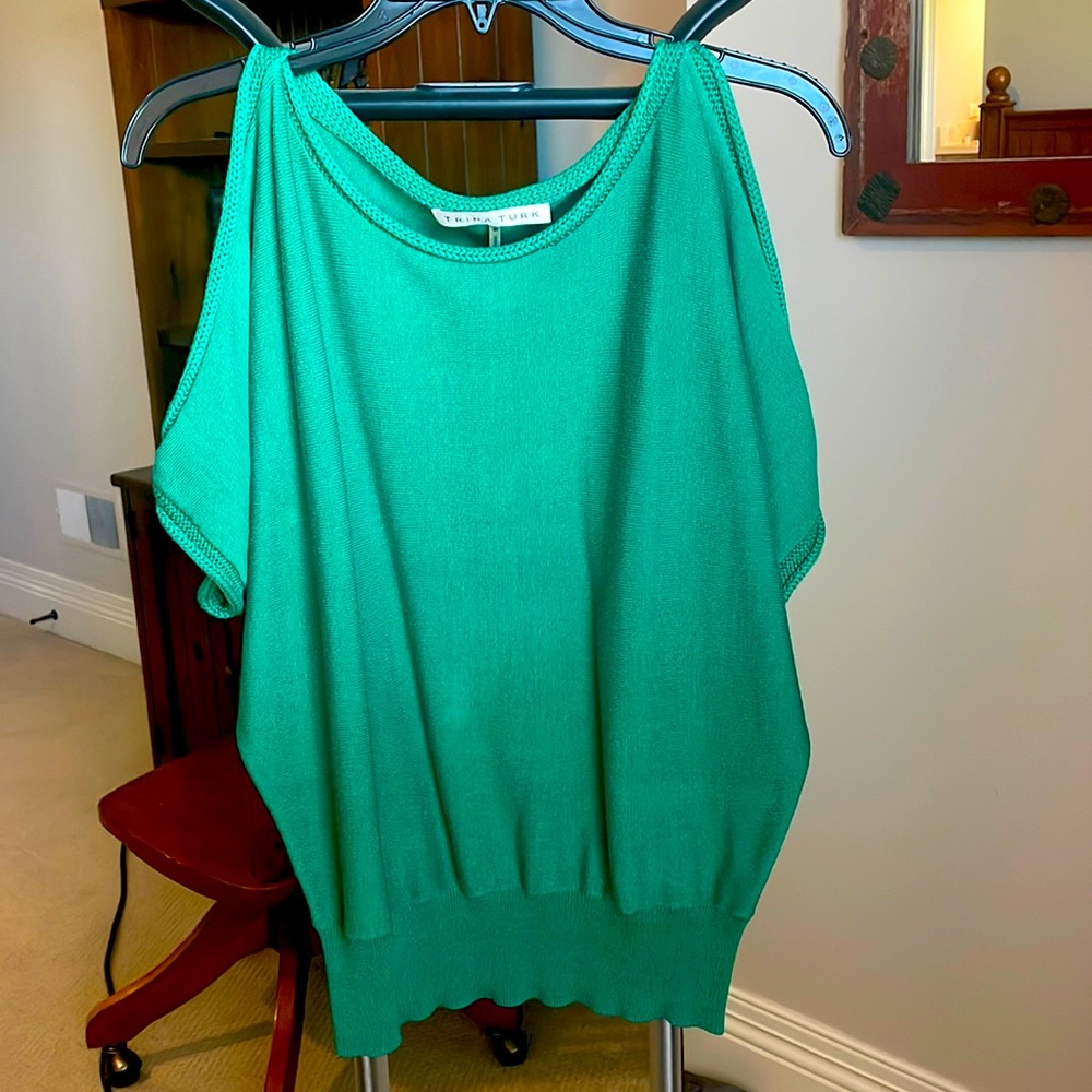 Trina Turk cold shoulder sweater